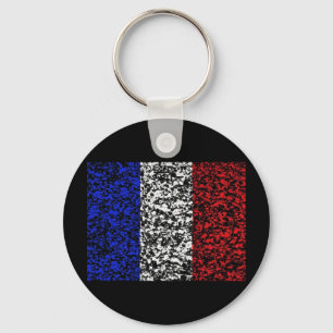 France - Flag Key Ring