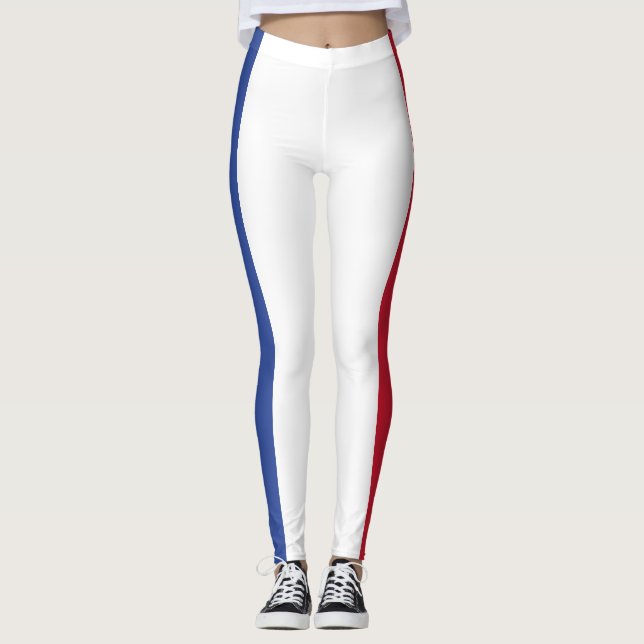 France Flag Leggings (Front)