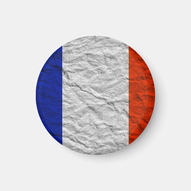 france flag magnet (Front)