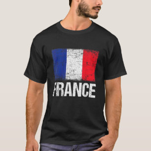 France Flag Men Women Kid Patriotic T-Shirt