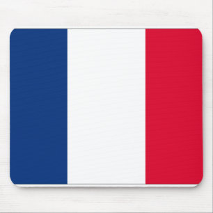 France flag mouse pad