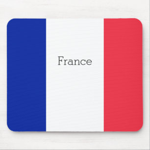 France Flag Mouse Pad