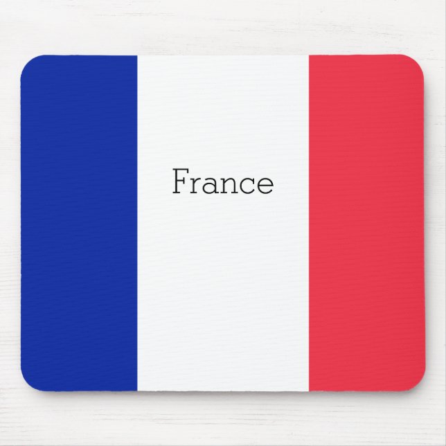 France Flag Mouse Pad (Front)