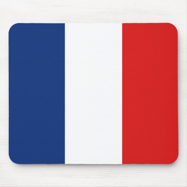 France Flag Mousepad (Front)