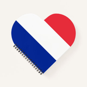 France Flag Notebook