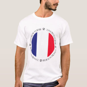 France Flag Patriotic Apparel T-Shirt