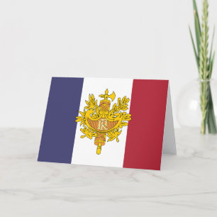 France flag phone case card