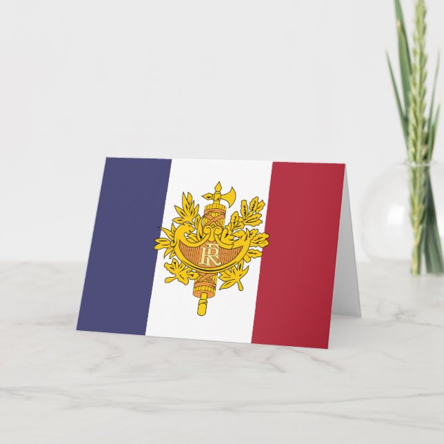 France flag phone case card (Front)