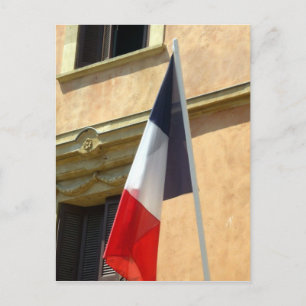 france flag postcard
