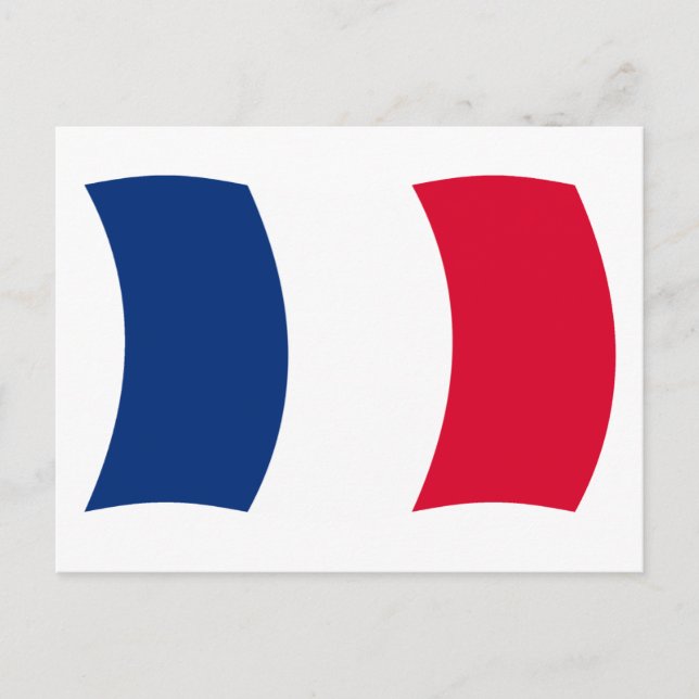 France Flag Postcard (Front)
