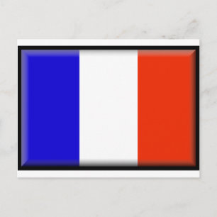 France Flag Postcard