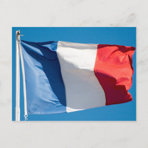 France Flag Postcard