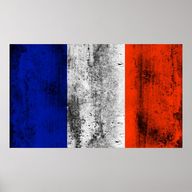 france flag poster (Front)