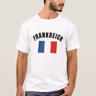 France Flag Soccer Football Team T-shirt