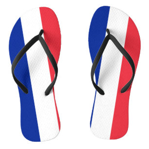 France Flag Thongs