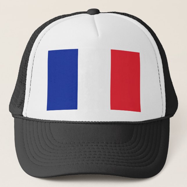 France Flag Trucker Hat (Front)