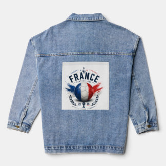 France Football Cup 2026 Denim Jacket