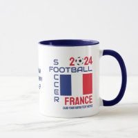 FRANCE Football Custom Name 2024 Any Year 