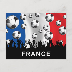 France Football Postcard
