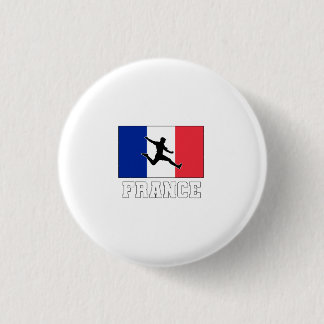 France Football Soccer National Team 3 Cm Round Badge