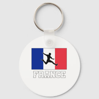 France Football Soccer National Team Key Ring
