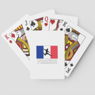 France Football Soccer National Team Playing Cards