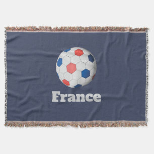 France football Throw Pillow Blanket