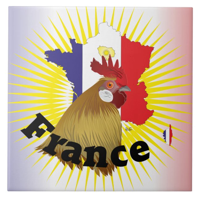 France - France Fliese Tile (Front)