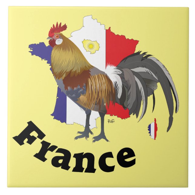 France - France Fliese Tile (Front)