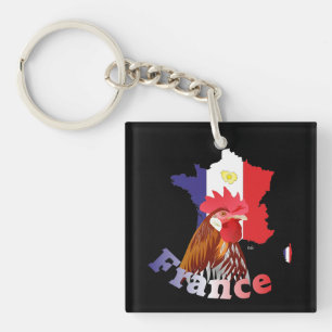 France France Francia Key Ring