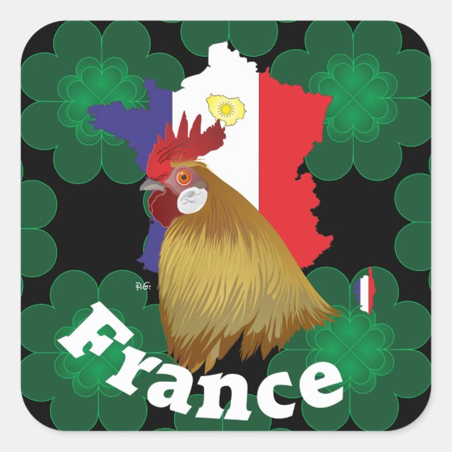 France France Francia stickers (Front)