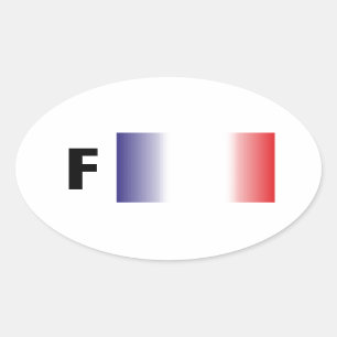 France - France Kleber Oval Sticker