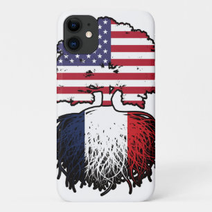 France French American USA United States America iPhone 11 Case