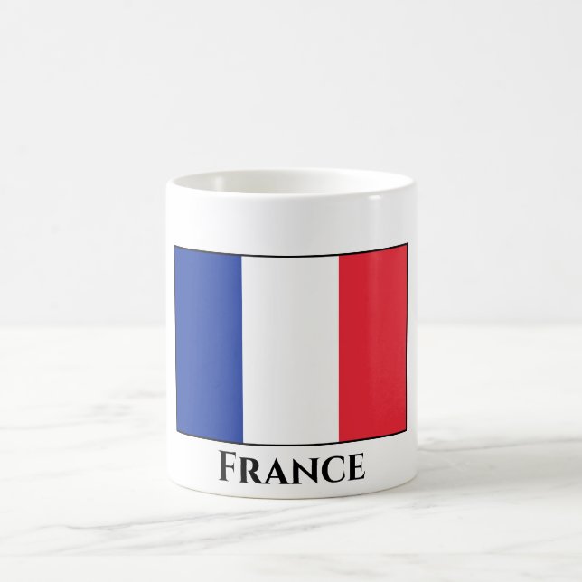 France (French) Flag Coffee Mug (Center)