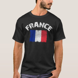 France French Flag Graphic T-Shirt