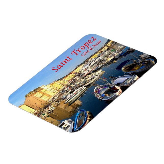 France - French Riviera - Côte d'Azur - Magnet (Left Side)