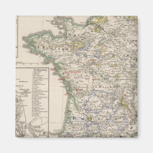 France from 1461 to 1610 magnet