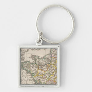 France from 1610 to 1790 key ring