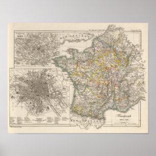 France from 1610 to 1790 poster