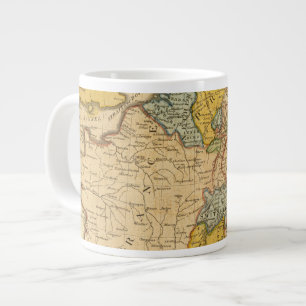 France, Germany, Netherlands, Switzerland Large Coffee Mug