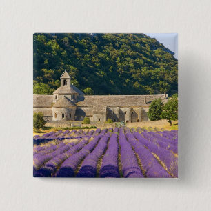 France, Gordes. Cistercian monastery of 15 Cm Square Badge