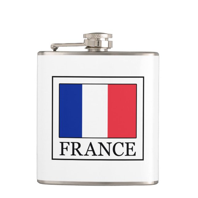France Hip Flask (Front)