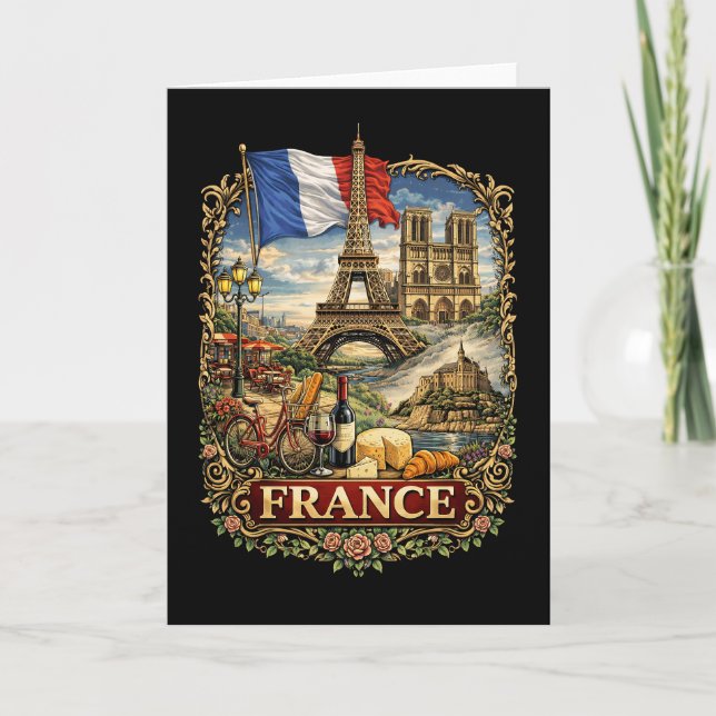 France Holiday Card (Front)