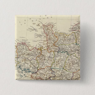 France I 15 Cm Square Badge