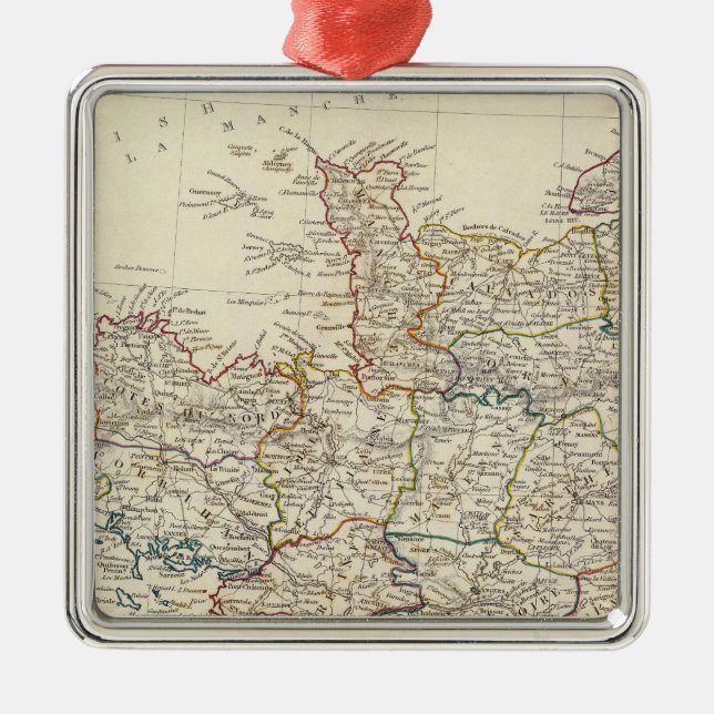 France I Metal Ornament (Front)