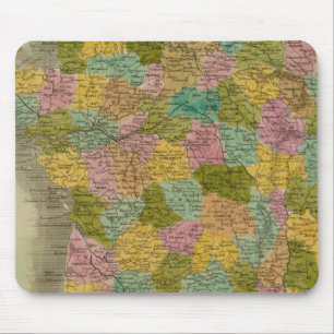 France In Departments Mouse Pad