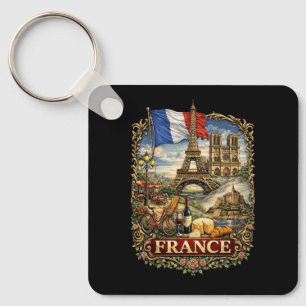France Key Ring