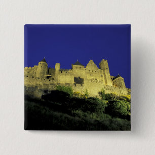 FRANCE, Languedoc Carcassonne 15 Cm Square Badge