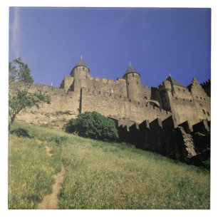 FRANCE, Languedoc Carcassonne Ceramic Tile