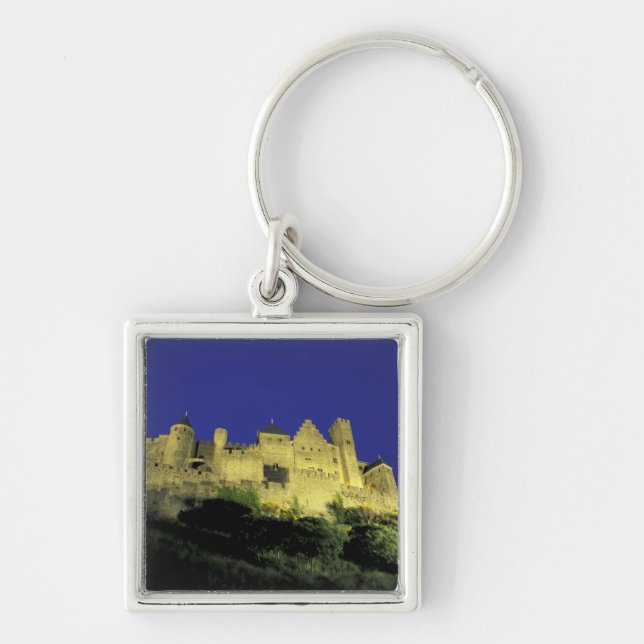 FRANCE, Languedoc Carcassonne Key Ring (Front)